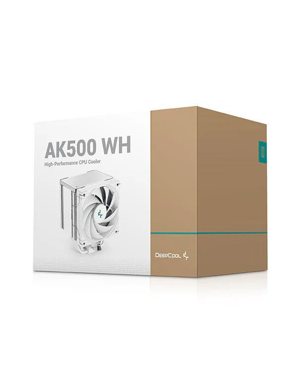 DeepCool AK500 WH Single Tower CPU Cooler | R - AK500 - WHNNMT - G - Vektra Computers LLC DeepCool AK500 WH Single Tower CPU Cooler | R - AK500 - WHNNMT - G - Vektra Computers LLC